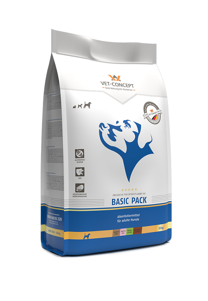 QualitätsTrockenfutter für Hund und Katze VetConcept