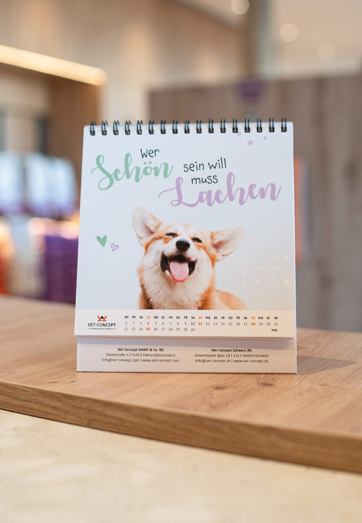 Vet-Concept Tischkalender 2025 Bild 3