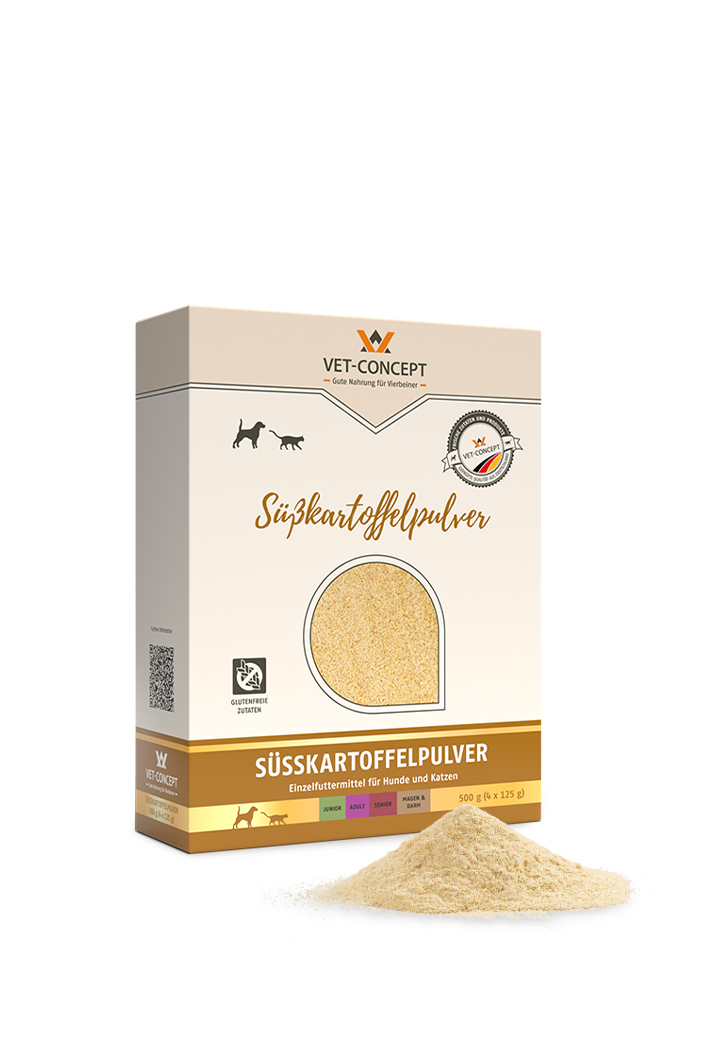 Susskartoffelpulver 500g Fur Den Hund Von Vet Concept