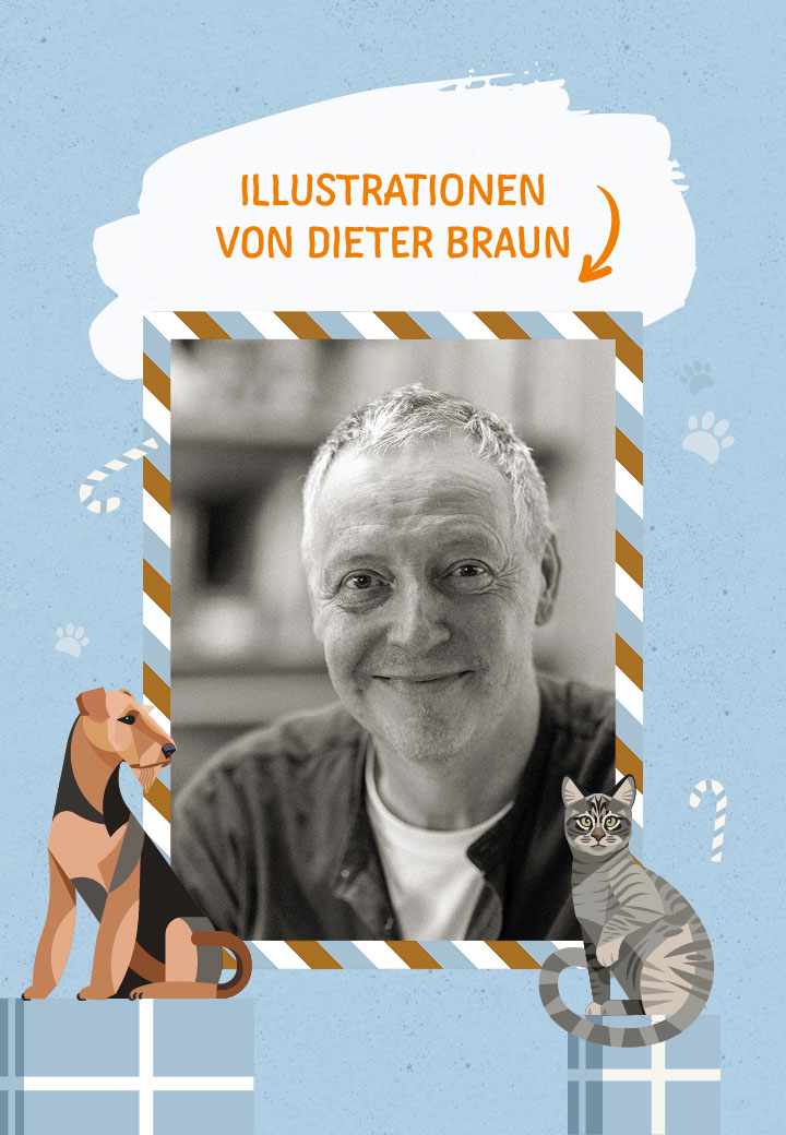 Katzen Adventskalender Kaninchen Hirsch Bild 4