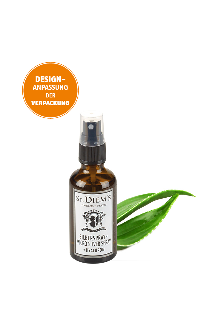 St. Diem´s Silberspray + Hyaluron, 50ml für den Hund von VetConcept