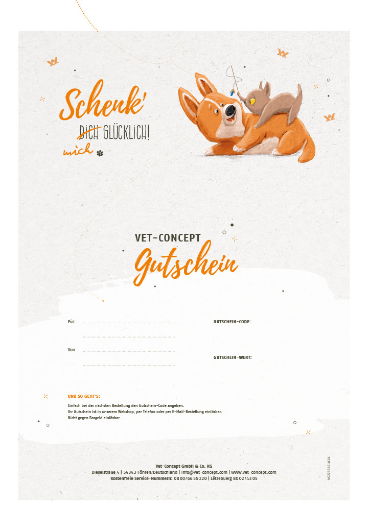 Vet-Concept Geschenkgutschein per Post Bild 3