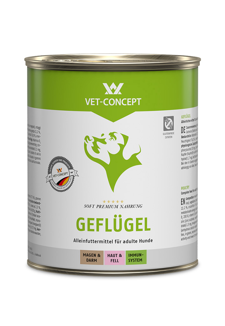 Hundemenue Gefluegel