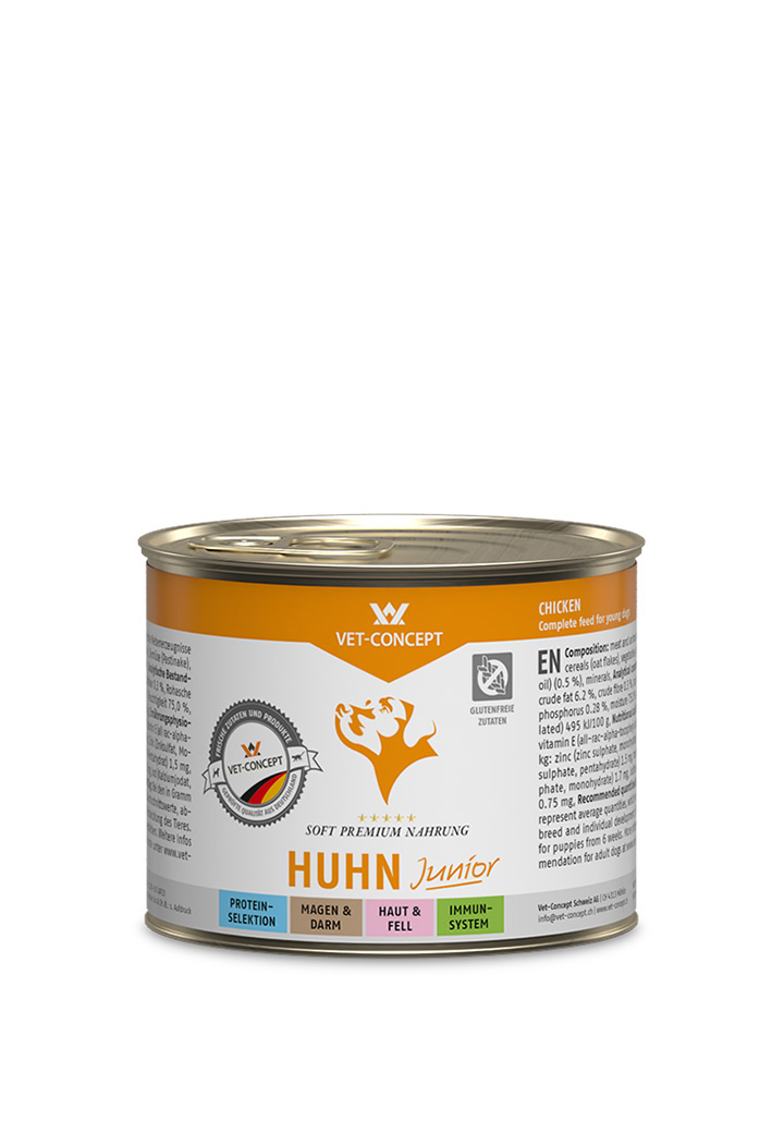 Hundemenue Huhn Junior