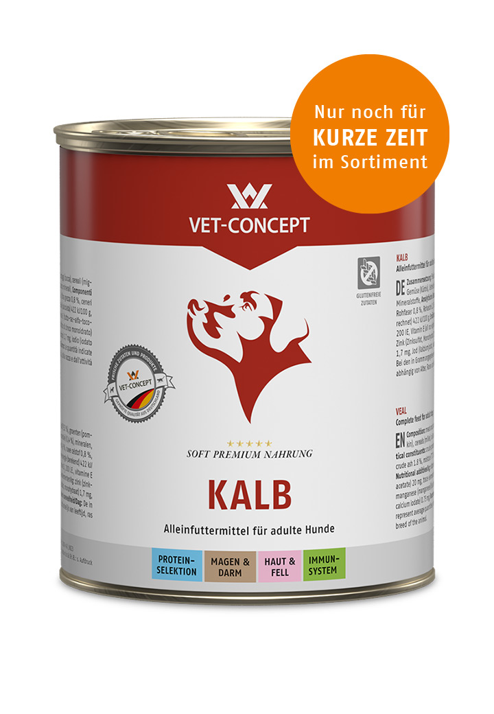 Hundemenue Kalb