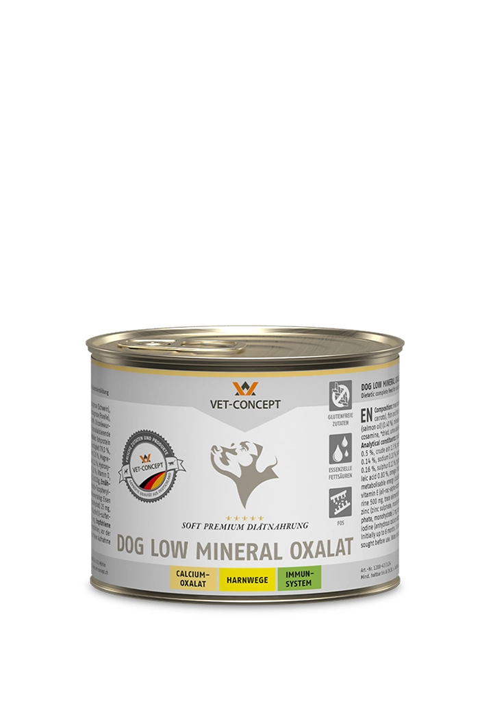 Hundemen� Low Mineral Oxalat