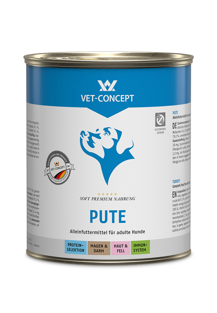 Hundemenue Pute