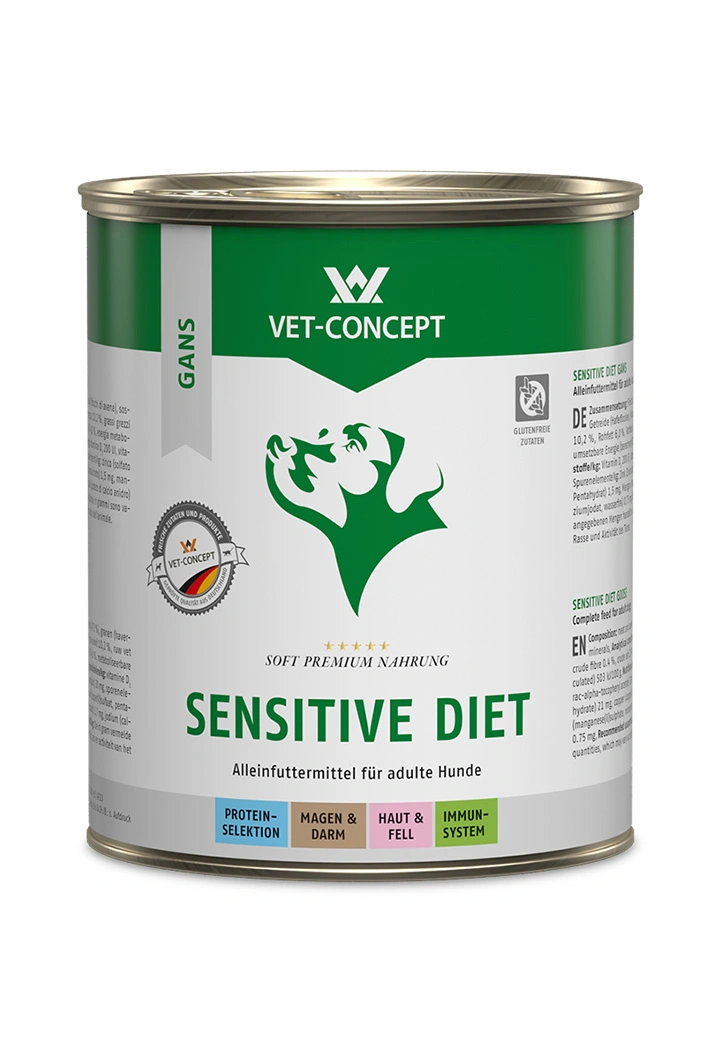 Hundemenue Sensitive Diet Gans