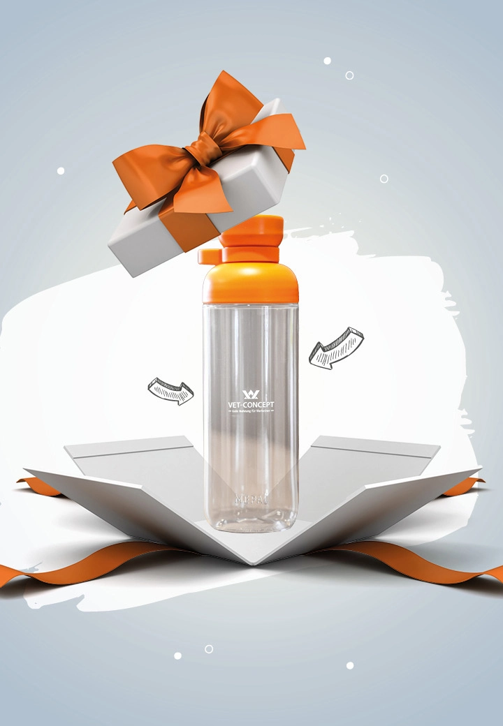 Mepal x Vet-Concept Trinkflasche Vita 700ml