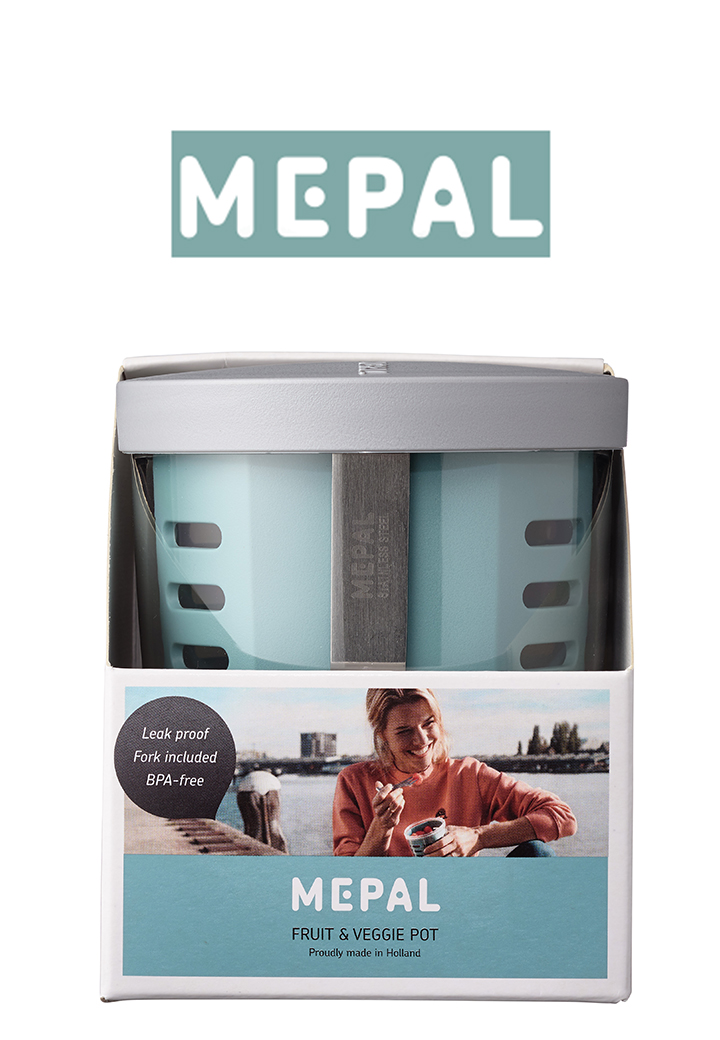 Mepal Fruitpot Ellipse - Nordic green Bild 4