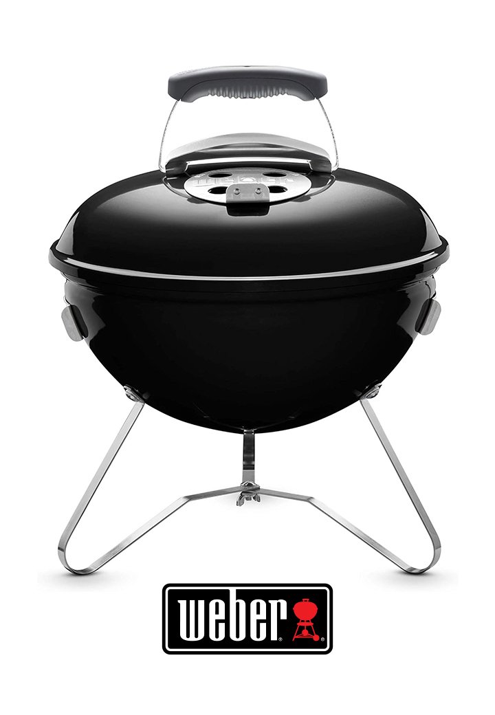 Weber Smokey Joe - tragbarer Holzkohlegrill fr unterwegs