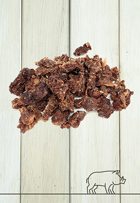 Knusper-Wildschweinfleisch, 100g