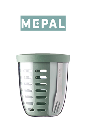 Mepal Fruitpot Ellipse - Nordic green