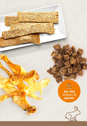 Snack-Bundle-Hund KANINCHEN