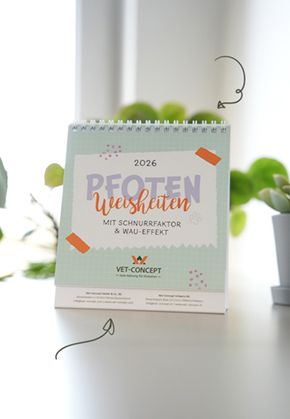 Vet-Concept Tischkalender 2026