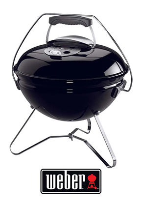 Weber Smokey Joe Premium - tragbarer Holzkohlegrill fr unterwegs
